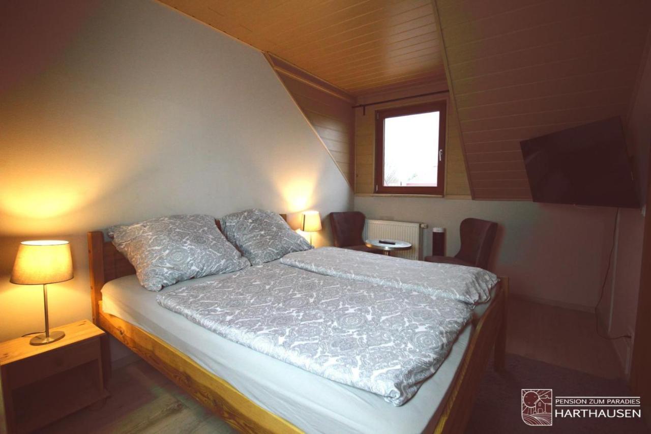 Pension Zum Paradies Harthausen  ภายนอก รูปภาพ
