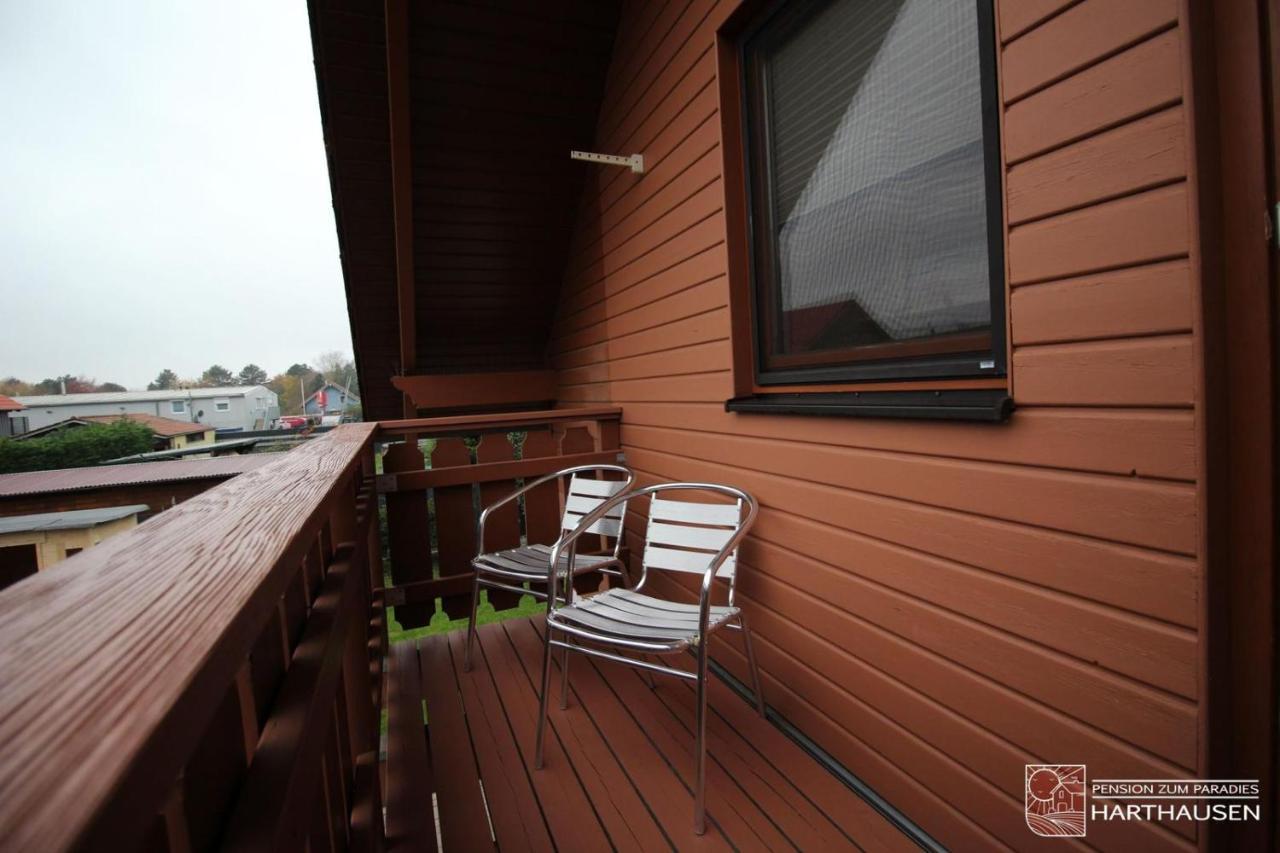 Pension Zum Paradies Harthausen  ภายนอก รูปภาพ